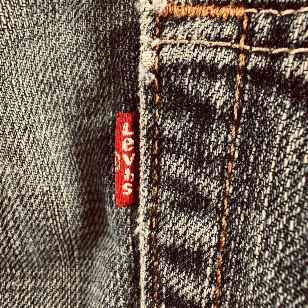 Levi’s 505 Jeans Men W36 L30 Blue Denim Regular Fit Vintage‎ Wear